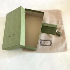 グッチ　箱　リボン　布袋　ブランドロゴ　型紙