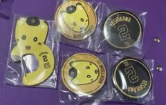 ジャイアンツ エニマイくじ アクリルカラビナ 缶バッジ オオシーサー