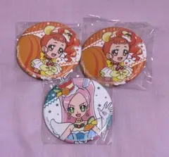 デリシャスパーティプリキュア 缶バッジ 華満らん キュアヤムヤム