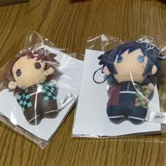 鬼滅の刃　無限城編　新品未開封　ゆらふわみにみにぬいぐるみ　冨岡義勇　竈門炭治郎