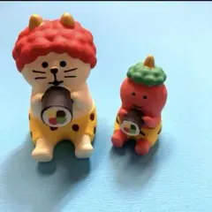 新品　コンコンブル　鬼っこ猫恵方巻　小鬼恵方巻　計2点　節分