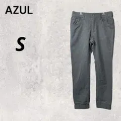 AZUL グレー S ボトムス スラックス オフィス ビジネスパンツ モード 春