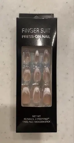 FINGER SUIT PRESS-ON NAIL