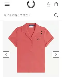 【新品半額】コーラルピンク ポロシャツ サイズ10