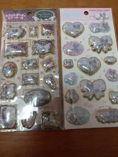 キラッとぷくぷくエアーシール センチメンタルサーカス チアチアラムズ 2枚