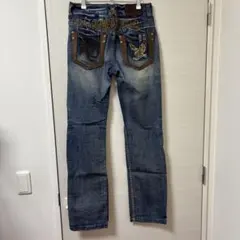 RIOBERA JEANS デニムパンツ 刺繍 イーグル　30インチのサムネイル