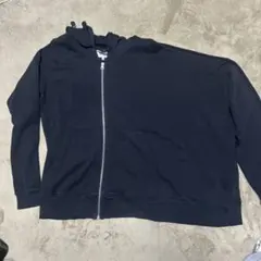 メゾンマルジェラ パーカー 48グラフィックプリント 黒 フード付きパーカー メゾンマルジェラ パーカー 48グラフィックプリント 黒 フード付き