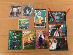 ⭐︎新品 未使用⭐︎最安値⭐︎鬼滅の刃シール4枚 キラーカード3枚
