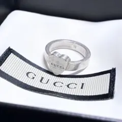 GUCCI グッチ　ハート　リング　12号　指輪　シルバー　ブランド