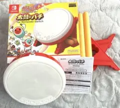 ソフト太鼓の達人 Nintendo Switch ば～じょん！ ➕太鼓バチセット