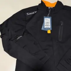 【新品タグ付】Santic サイクルジャケット 裏起毛 防風 長袖 黒 XLのサムネイル