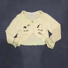 axes femme kids カーディガン　ボレロ　120