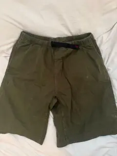 GRAMICCI オリーブ ショートパンツ