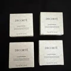 DECORTÉ ルースパウダー 00トランスルーセント 4個セット