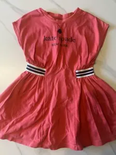 kate spade 半袖ワンピース 110cm ピンク