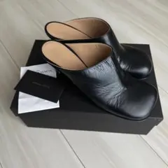 BOTTEGA VENETA レザー ミュール ブラック38のサムネイル