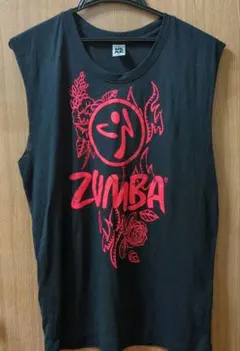 Zumba タンクトップ 黒 M/L
