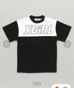 み*☆様 エックスガールステージスのバイカラーロゴワンピ☆サイズ130