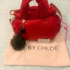 SEE BY CHLOE レッド 2WAY ショルダーバッグのサムネイル