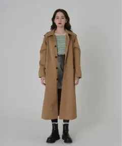 【値下げ中】ユニセックス ステンカラートレンチコート TINA：JOJUN