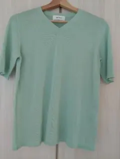 ミラオーウェン　半袖ニット