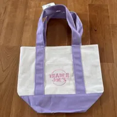 TRADER JOE'S トートバッグ -パープル