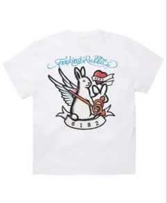 早い者勝ち！！！FXXKING RABBITS Tシャツ ホワイト