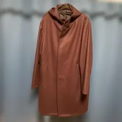 UNITED ARROWS ボルドー フード付きコート Ｌサイズ