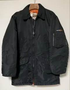 希少 stussy ステューシー　90s N3-B MA-1ロング　黒　Ｌ　美品