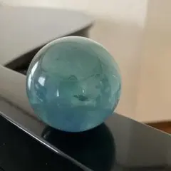 ティファニーブルー フローライト 高発色 スフィア ネオン 天然石 高