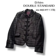 美品 D/him ディーヒム チェック柄 ナポレオン ジャケット size 44 2026年最新】ダブルスタンダード ナポレオンの人気アイテム - メルカリ