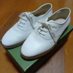 HARUTA PENNY ROAD オックスフォードシューズ　白　23.5㎝のサムネイル