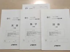 中1 特訓クラス選抜試験 2019年6月実施 早稲アカ 3教科　おまけのサムネイル
