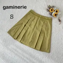 未使用タグ付き【gaminerie ギャミヌリィ】プリーツミニスカート Sサイズ
