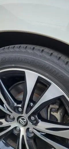 トヨタ　純正アルミ付き　ブリヂストン　レグノ GRV II １８インチ4本セットのサムネイル