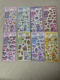 【ゆうゆうパケット】平成はっぴーフォン8種セット