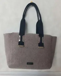 トプカピ　グレージュ フェルト トートバッグ