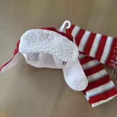 ビルドアベア　帽子・マフラーセット　ダッフィー S シェリーメイSサイズ