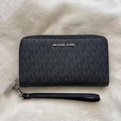 MICHAEL KORS ブラック 長財布