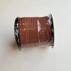 ★ スエードコード 5mm幅 フラット ブラウン 茶色