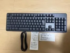 ELECOM メカニカルキーボード Leggero 有線 フルサイズ 赤軸　美品