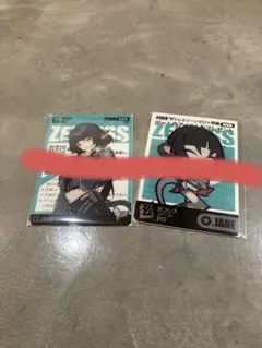 ゼンゼロ ゼンレスゾーンゼロ 明治 meiji クリアカード ジェーン　2種