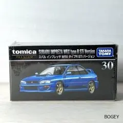 【新品】トミカプレミアム 30 スバル インプレッサ WRX タイプR STi