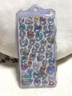 即購入OK★ボンボンドロップシール うるちゅる オーロラ 水族館 動物