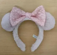 ミニー カチューシャ ピンク ふわふわ もこもこ