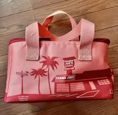 Trader Joe's ピンク クーラーバッグ