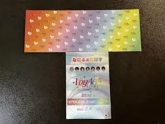 なにわ男子 会場限定2/4 チケット型カード、なにふぁむぱす レインボ