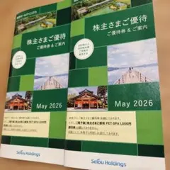 西武ホールディングス株主優待2026のサムネイル