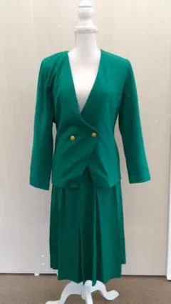 昭和レトロ　ビンテージ　レナウン スーツ ジャケット スカート セット