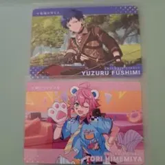 あんさんぶるスターズ 伏見弓弦 姫宮桃李 カード 2枚セット